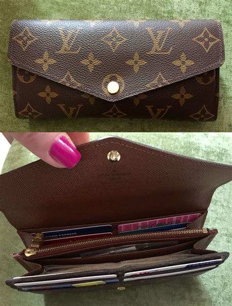 sarah wallet louis vuitton price|louis vuitton wallet women real.